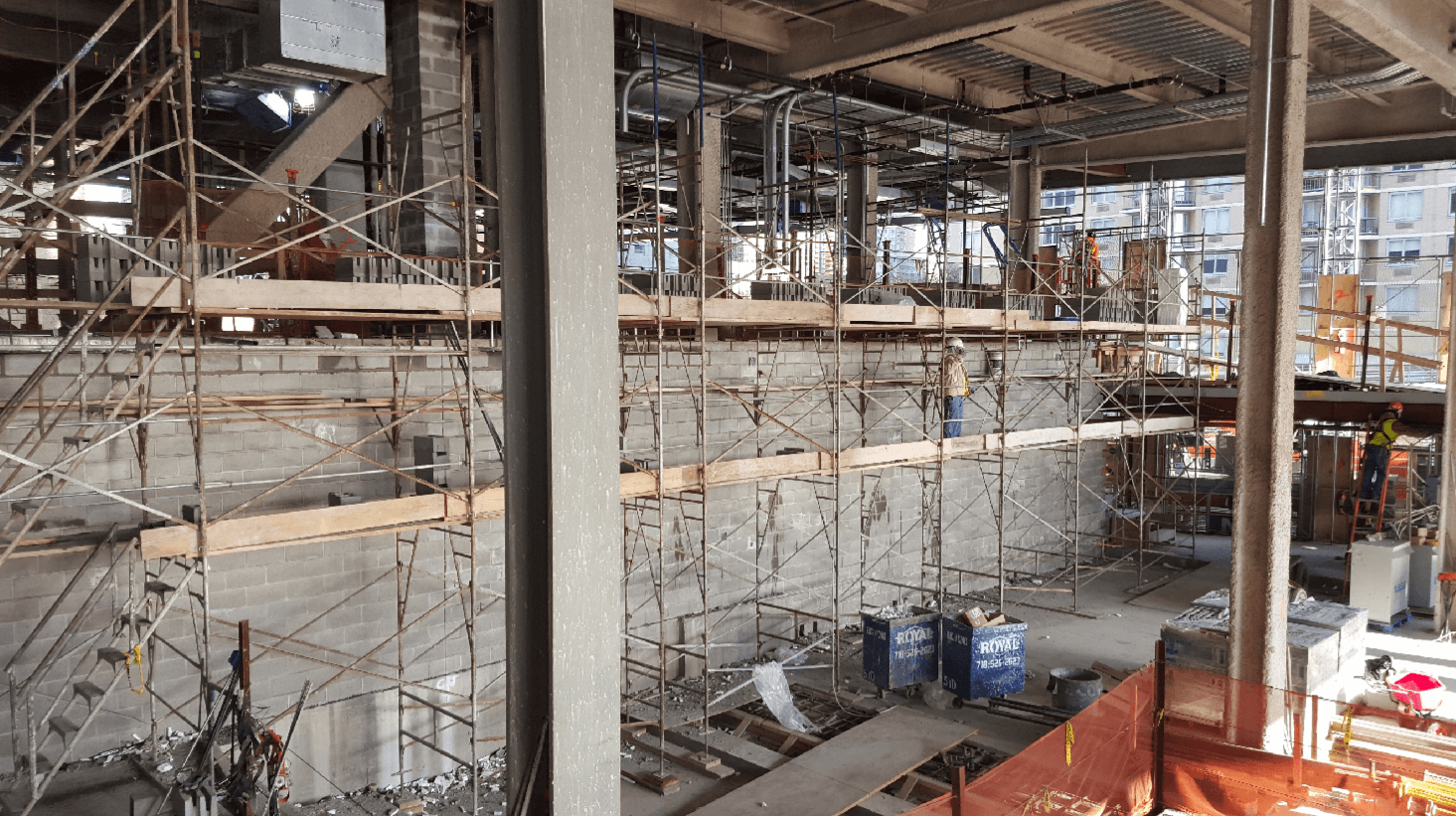 Construcción Kimmel Pavilion 4